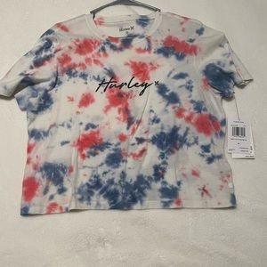 ✨ NWT hurley tie die tee